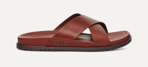 Ugg leather slides top